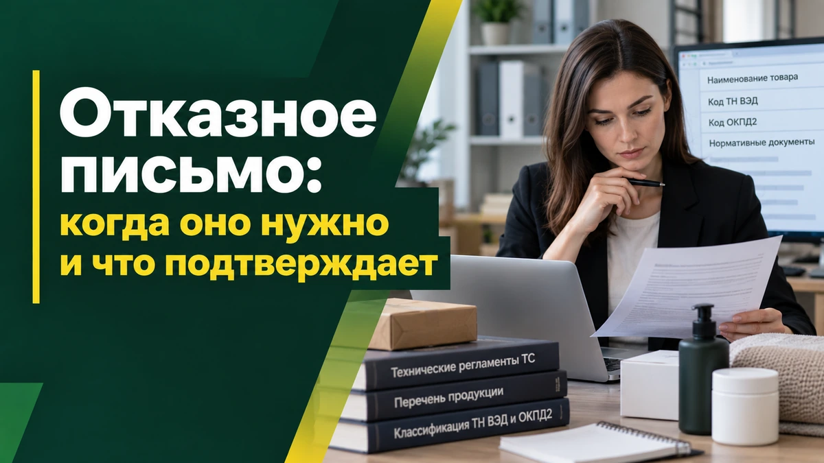 Отказное письмо на товар — когда оно нужно и что подтверждает