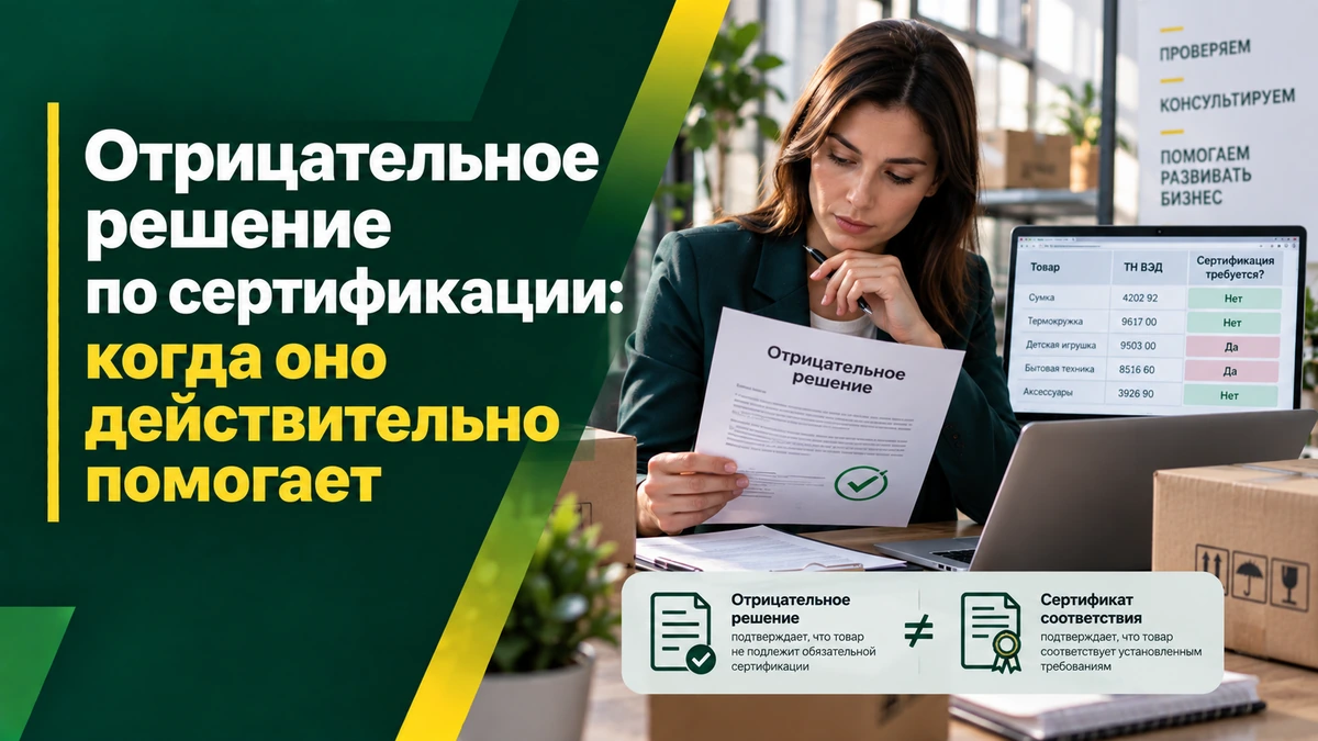 Отрицательное решение по сертификации — когда оно действительно помогает